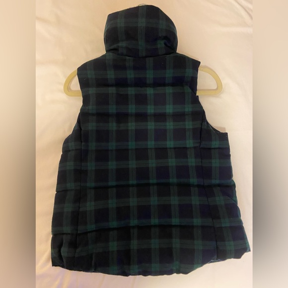 Old Navy Plaid Vest - Picture 2 of 2